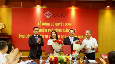 SCIC có 2 Phó Tổng Giám đốc mới