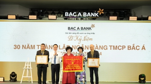 BAC A BANK kỷ niệm thành lập: 30 năm giữ tâm sáng, vững chãi vươn tầm