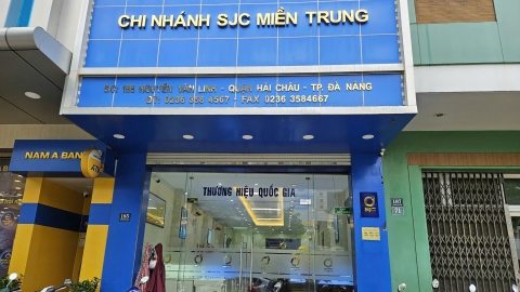 SJC Đà Nẵng mở cửa trở lại nhưng muốn mua vàng miếng lại phải đăng ký online