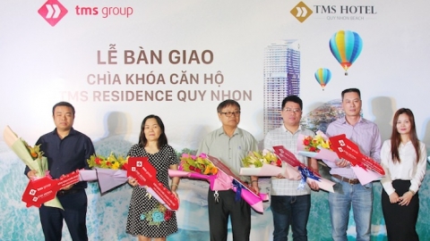 TMS Hotel Quy Nhon Beach bàn giao chìa khóa những căn hộ đầu tiên