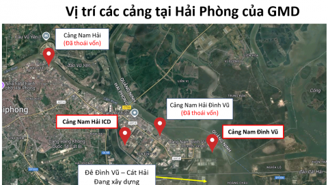 Thêm 2.800 tỷ đầu tư mở rộng Cảng Nam Đình Vũ